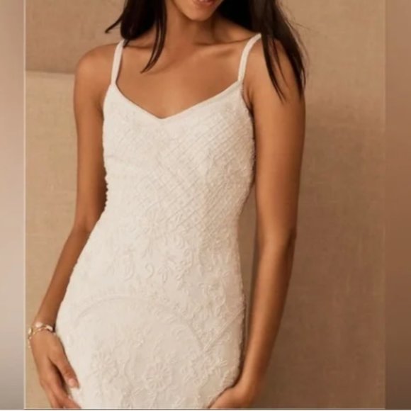 BHLDN Beldina Wedding Gown Size 12 - Picture 3 of 9